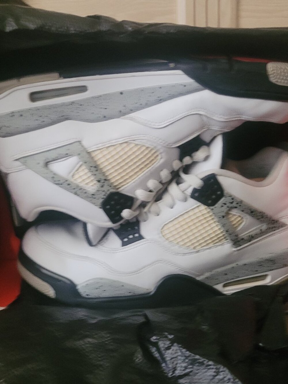 Used Good Condition Men's Air Jordan 4 Retro OG Shoes 2016 Release US Size 10.5